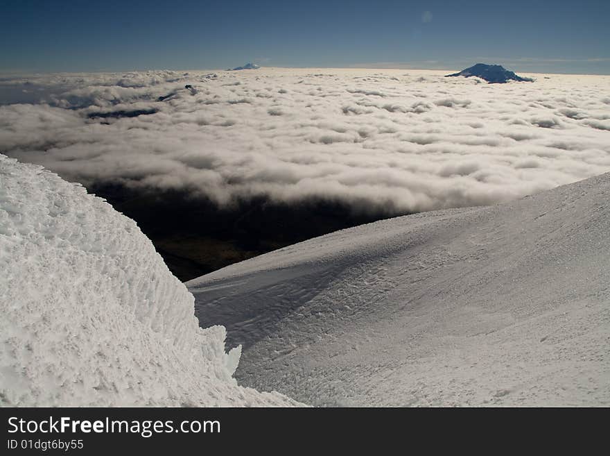 Snow canal