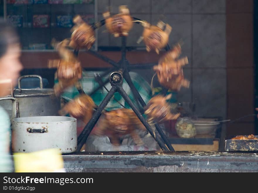 Roasted Guinea Pig Wheel