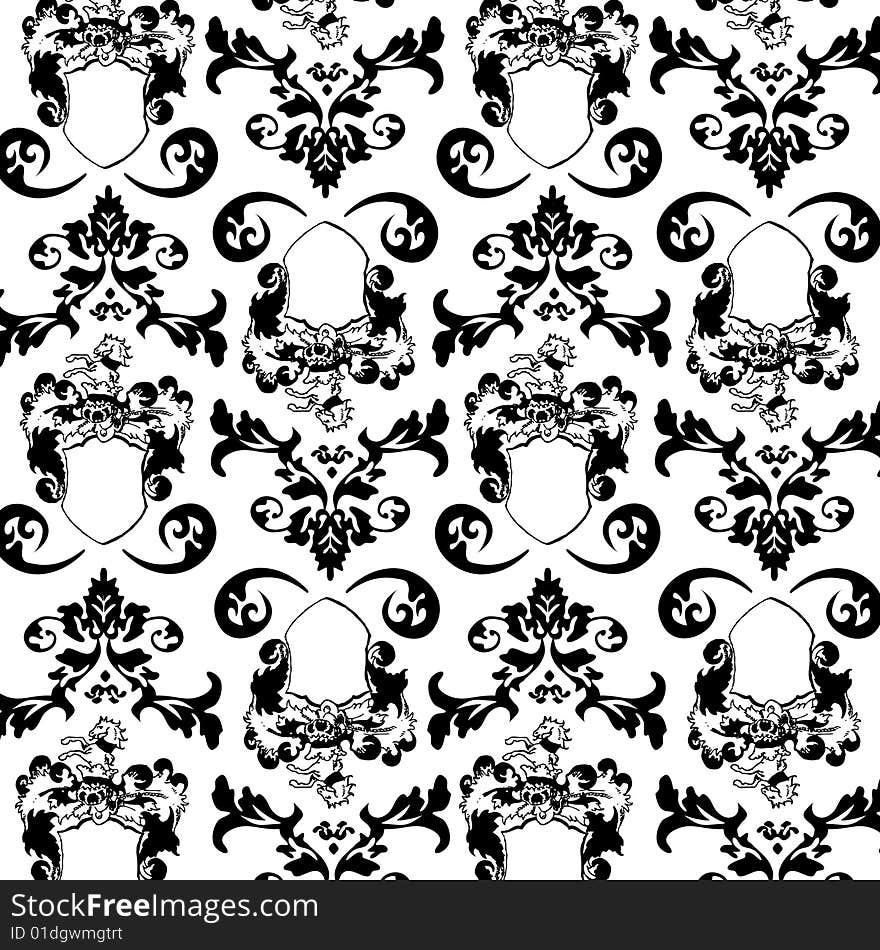 Abstract wallpaper pattern. Vector art