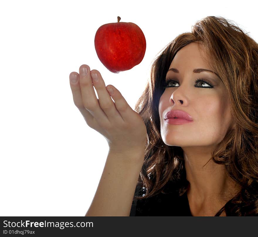 Lady With Apple