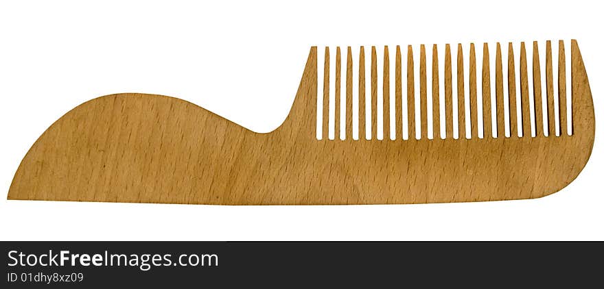 Wood comb