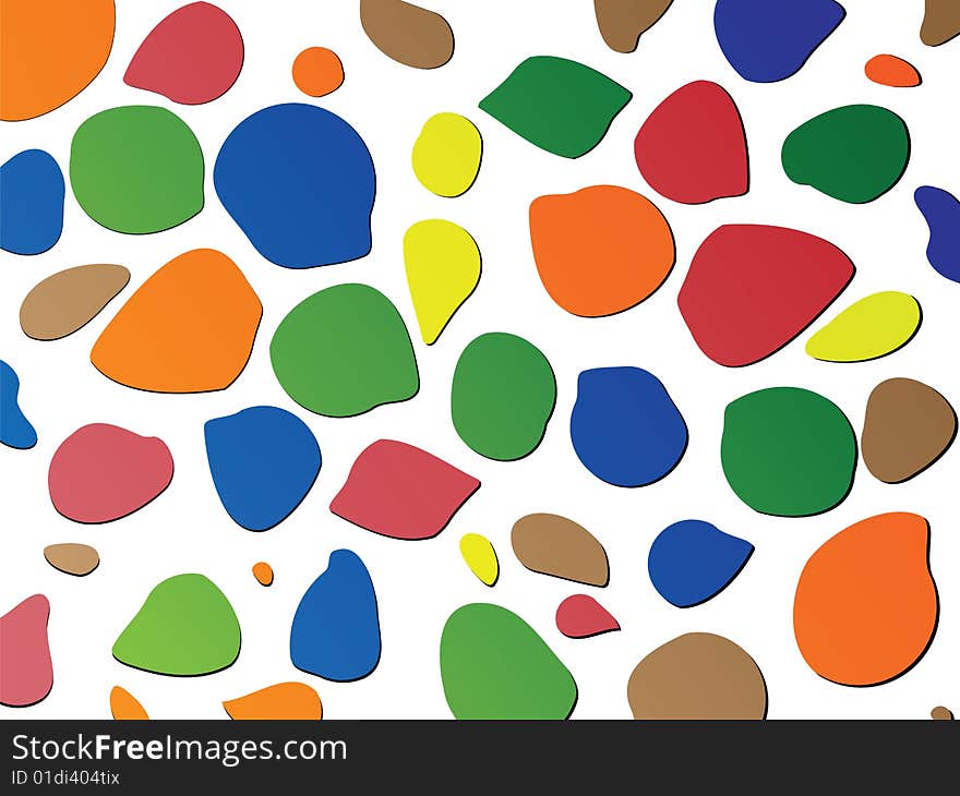 Abstract background with some nice colored spots or it looks like a colored wall. Eps8, vector, easy resizing or change colors.