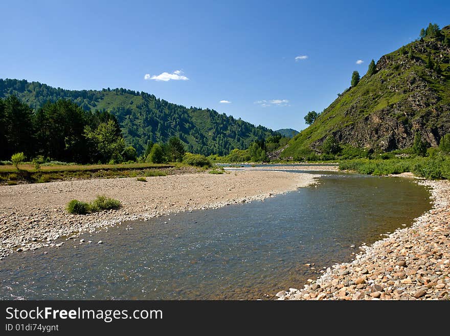 River in the mountains