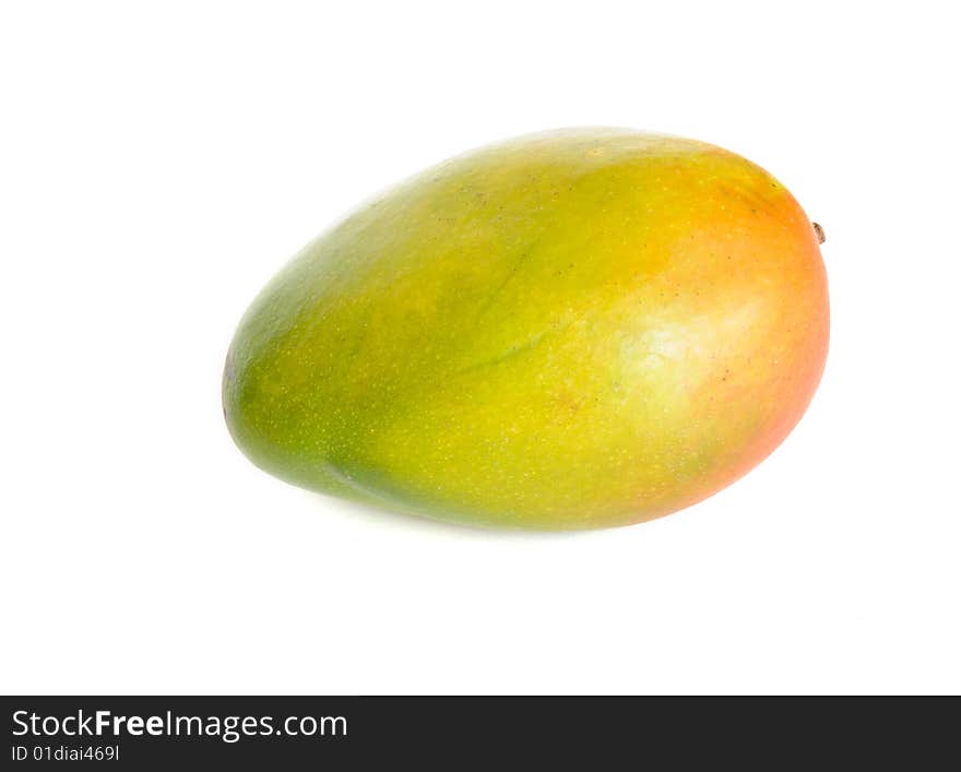 Mango fruit isolated on white background