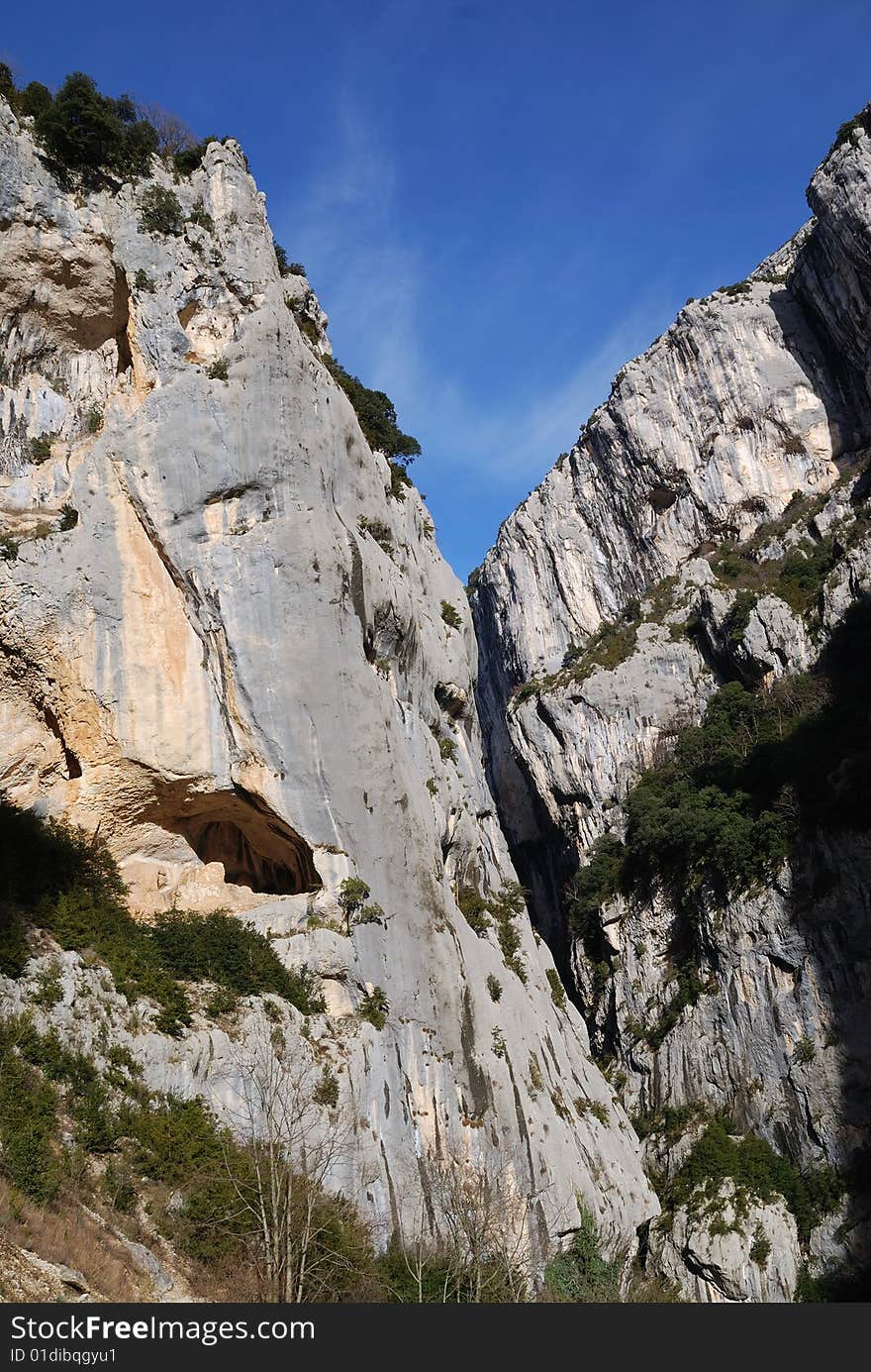 View on Grand Canyon in Provence