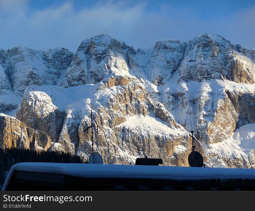 Dolomites And The Roof