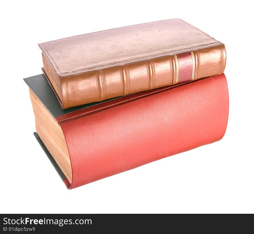 Old Leather Bound Books