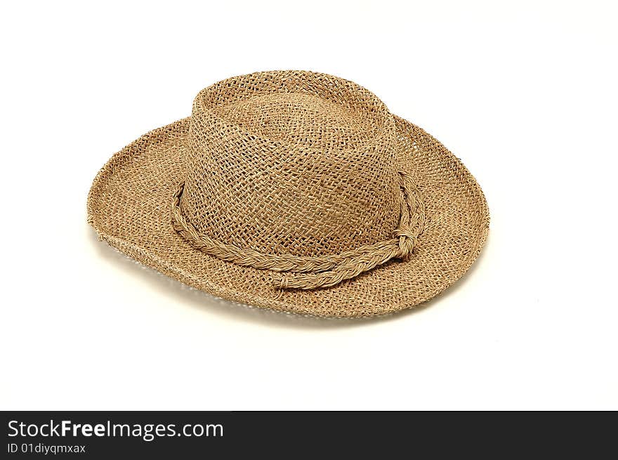 Cowboy hat isolated at white