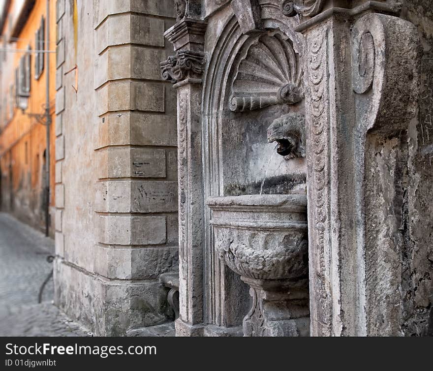 Italian fountain