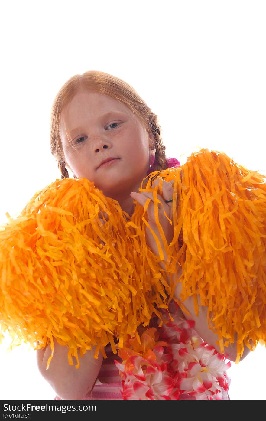 Redhead Young Cheerleader