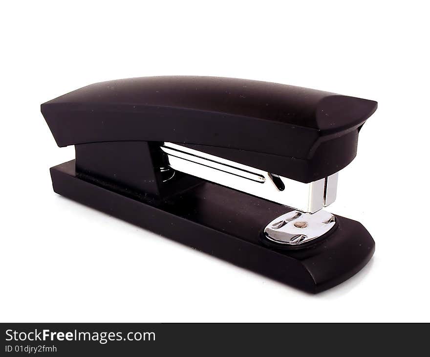 Photo of black office stapler