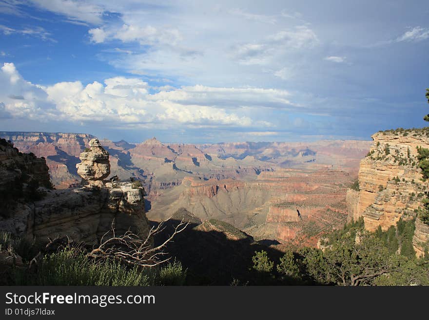 View of  the Grand Canyon