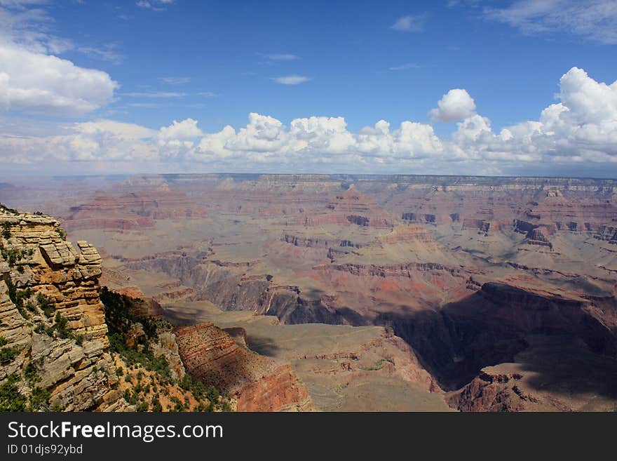 View of  the Grand Canyon