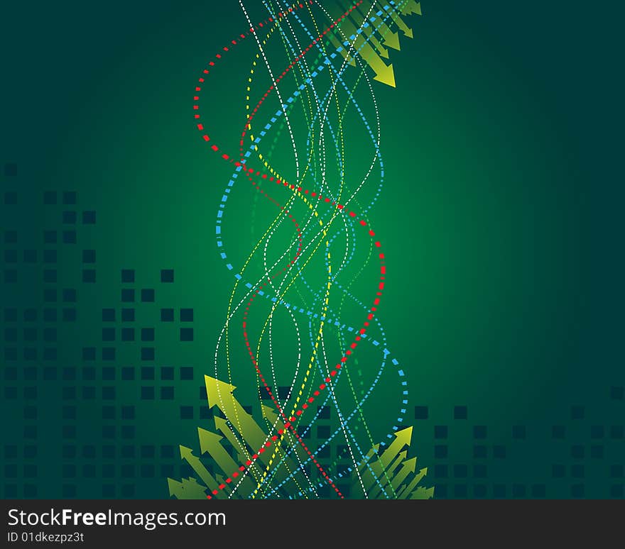 Green Abstract Background