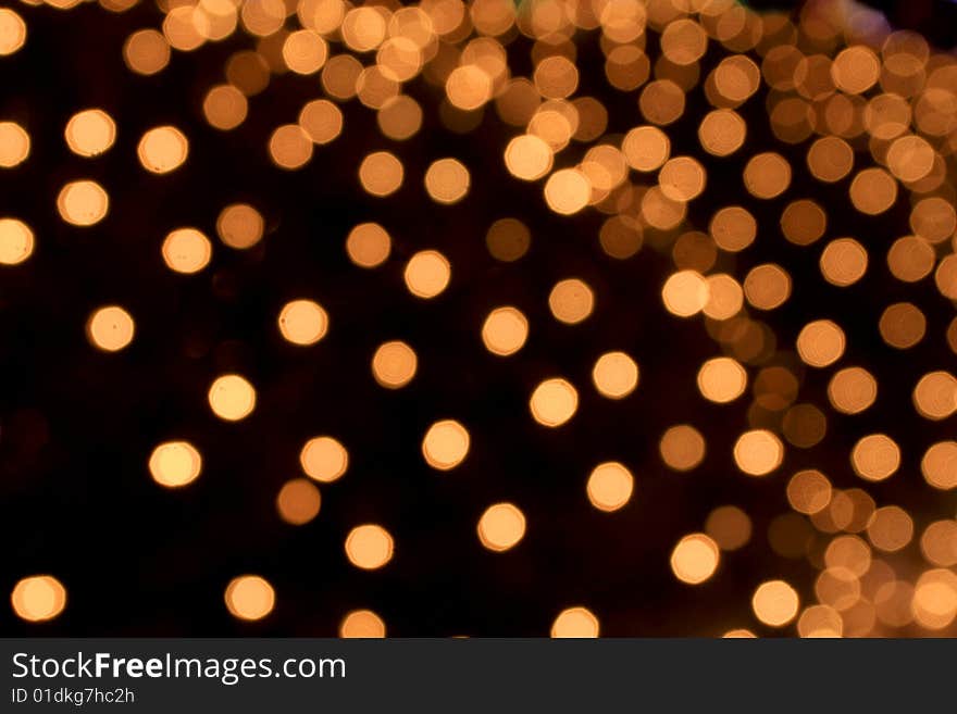 Abstract background with unfocused light sources