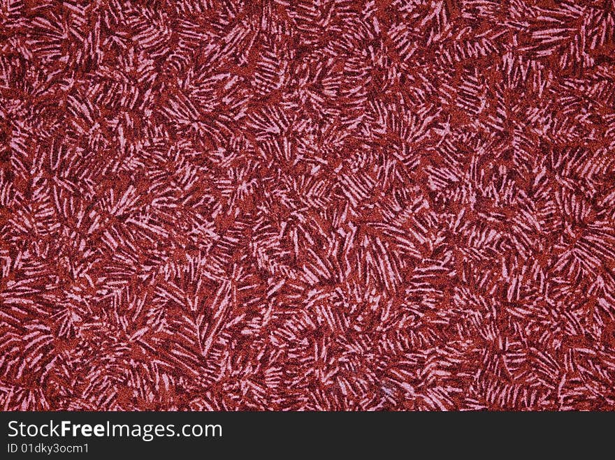 Red white striped carpet texture background