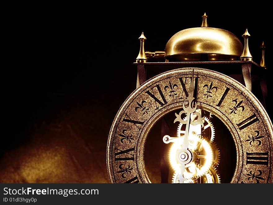 Antique clock