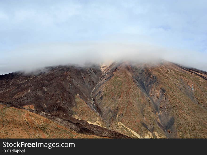 The teide volcano in tenerife