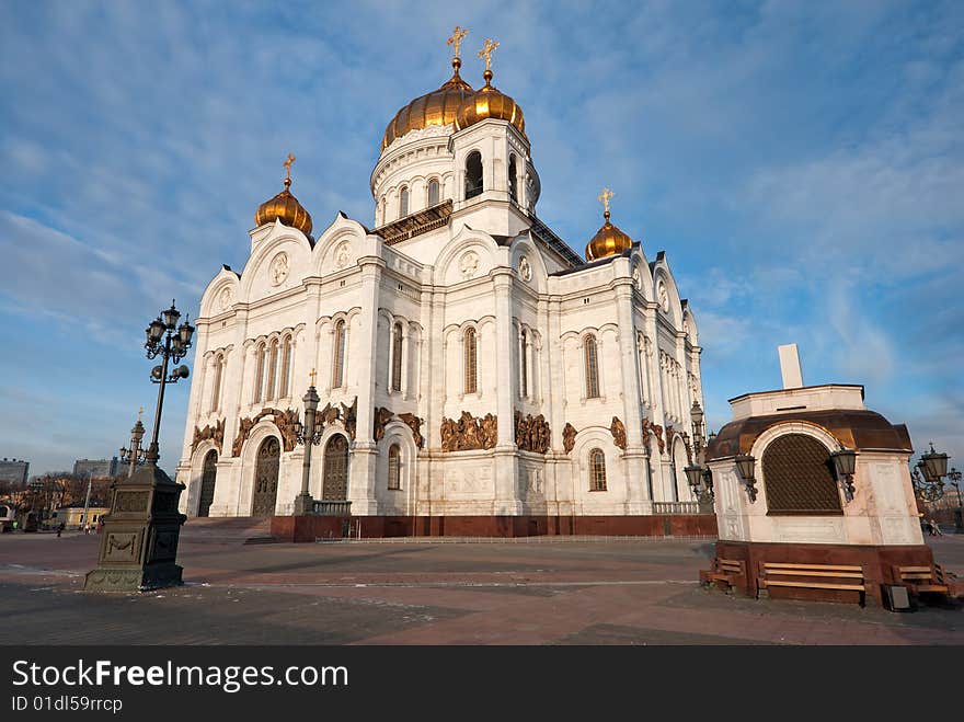 Cathedral of Christ the Savior in Moscow