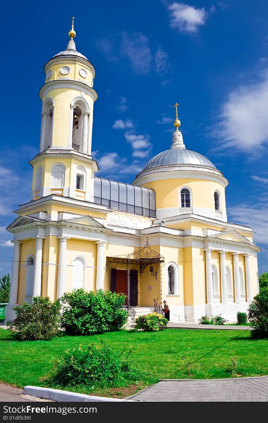 Orthodox church in the Kremlin of  Kolomna