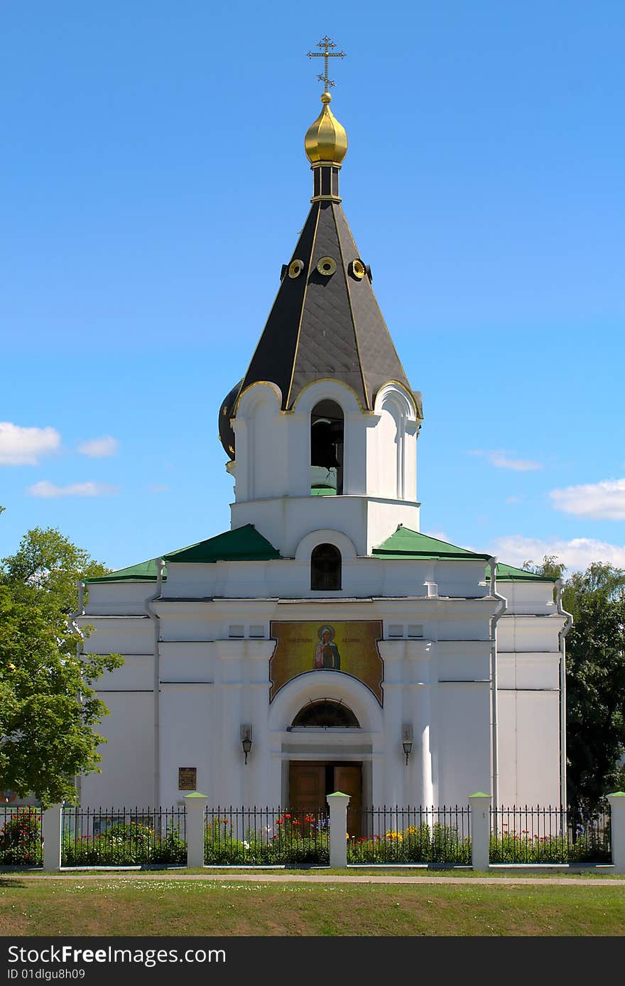 Saint Maria-Magdalina orthodox church in Minsk, Belarus. Saint Maria-Magdalina orthodox church in Minsk, Belarus