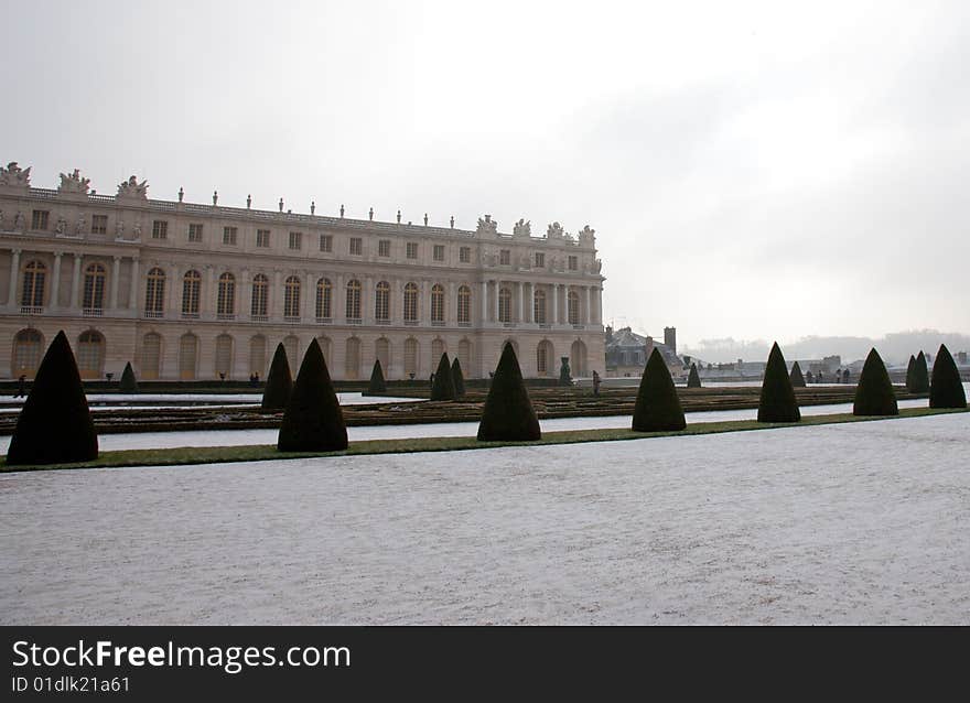 Chateau de Versailles  gardens, castle, paris