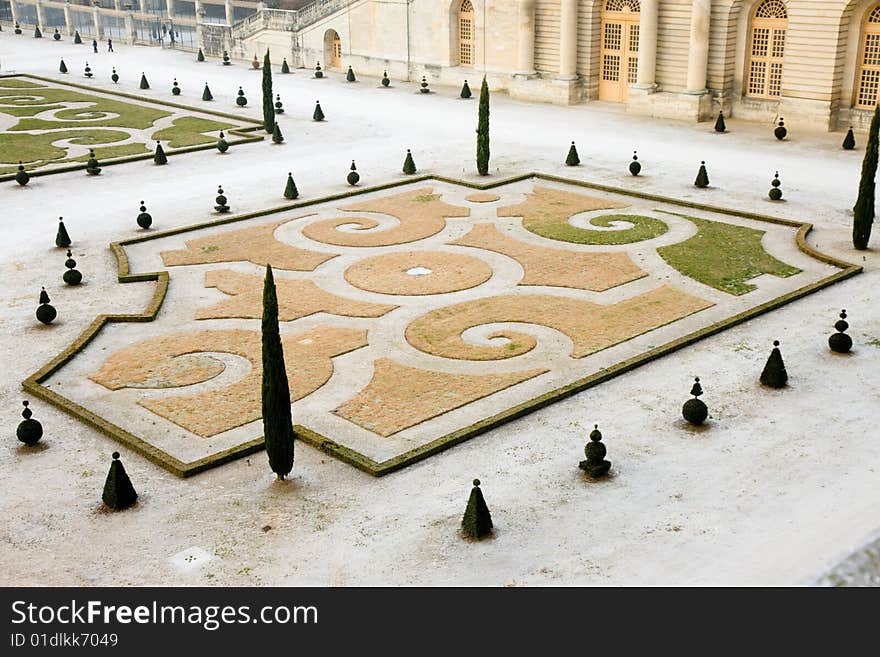 Chateau de Versailles gardens, castle, paris