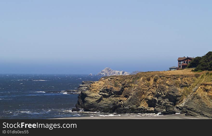 House On A Bluff