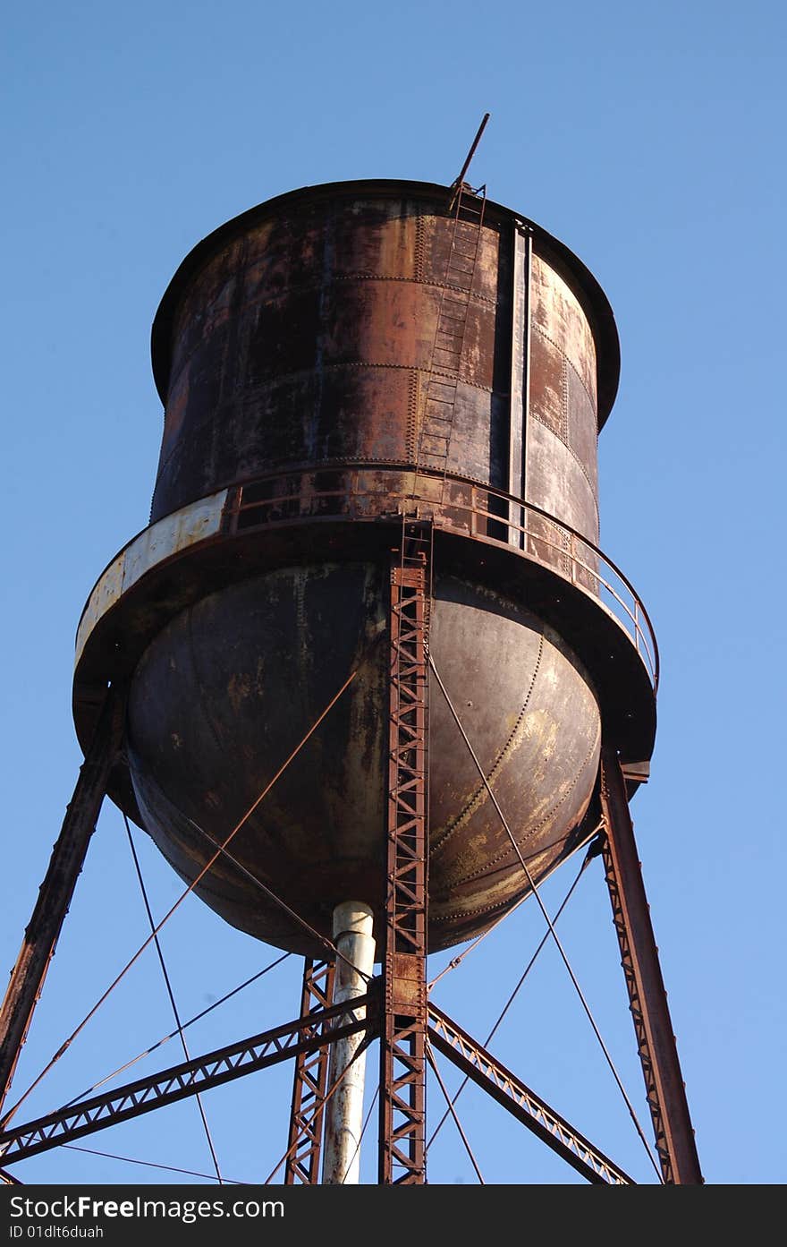 Old rusted tower