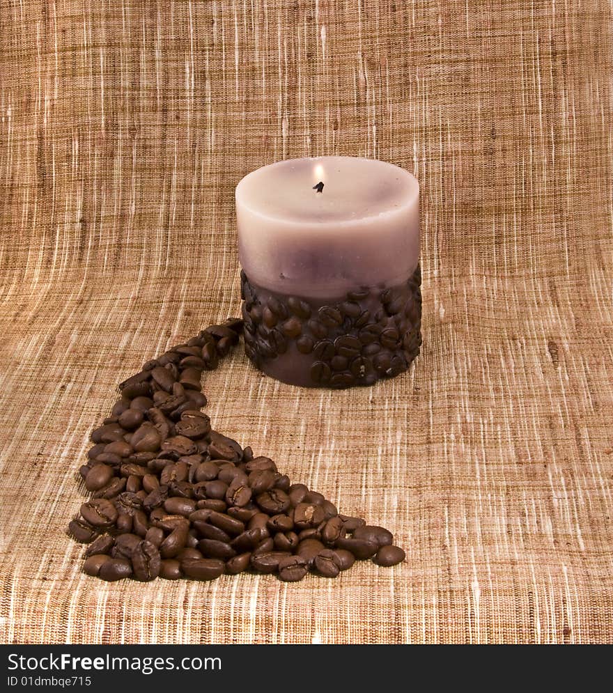 Coffee candle