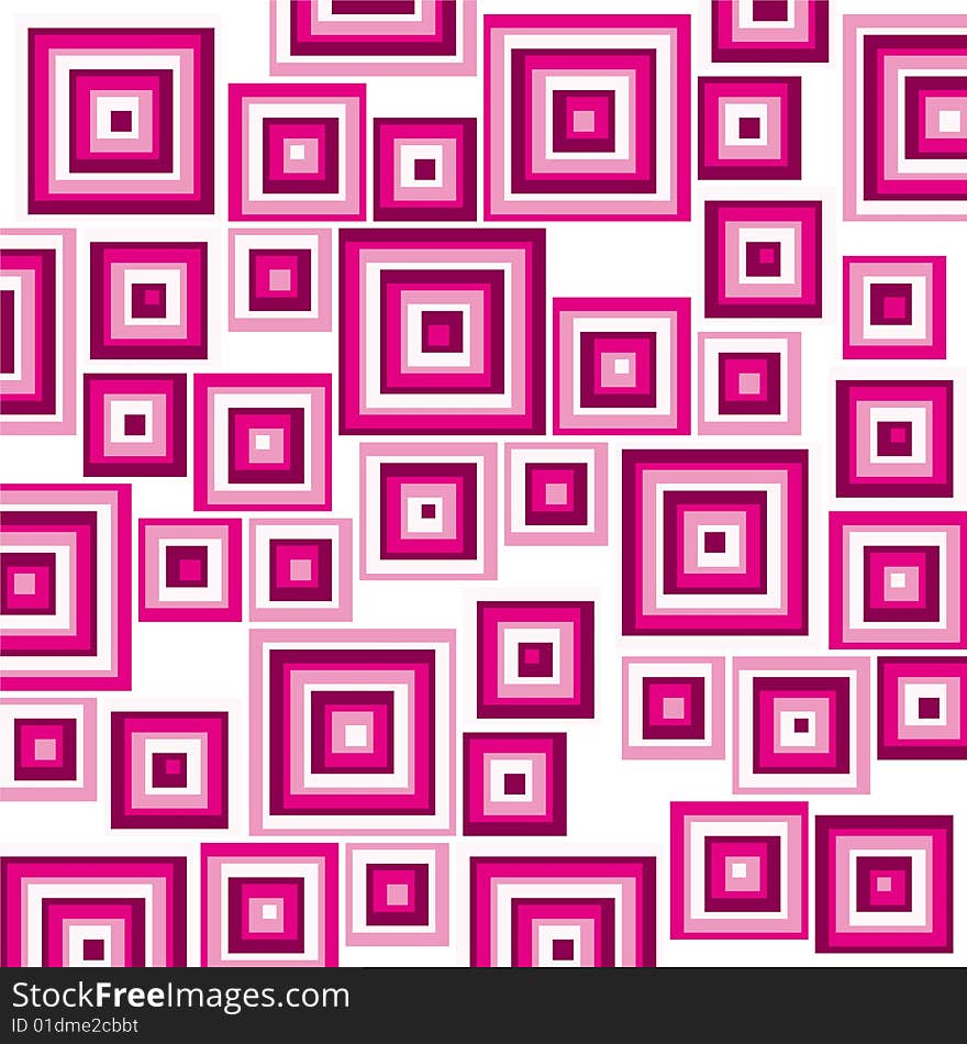 Background pattern vector illustration depicting pink and white rectangles. Background pattern vector illustration depicting pink and white rectangles.