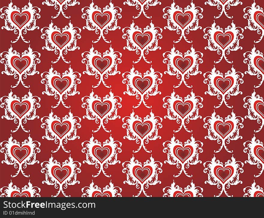 Valentine Grunge Background