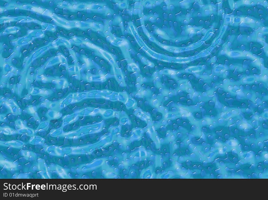 Background of water and water drops. Background of water and water drops