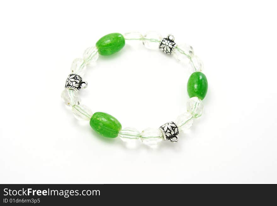 Bracelet isolated on the white background