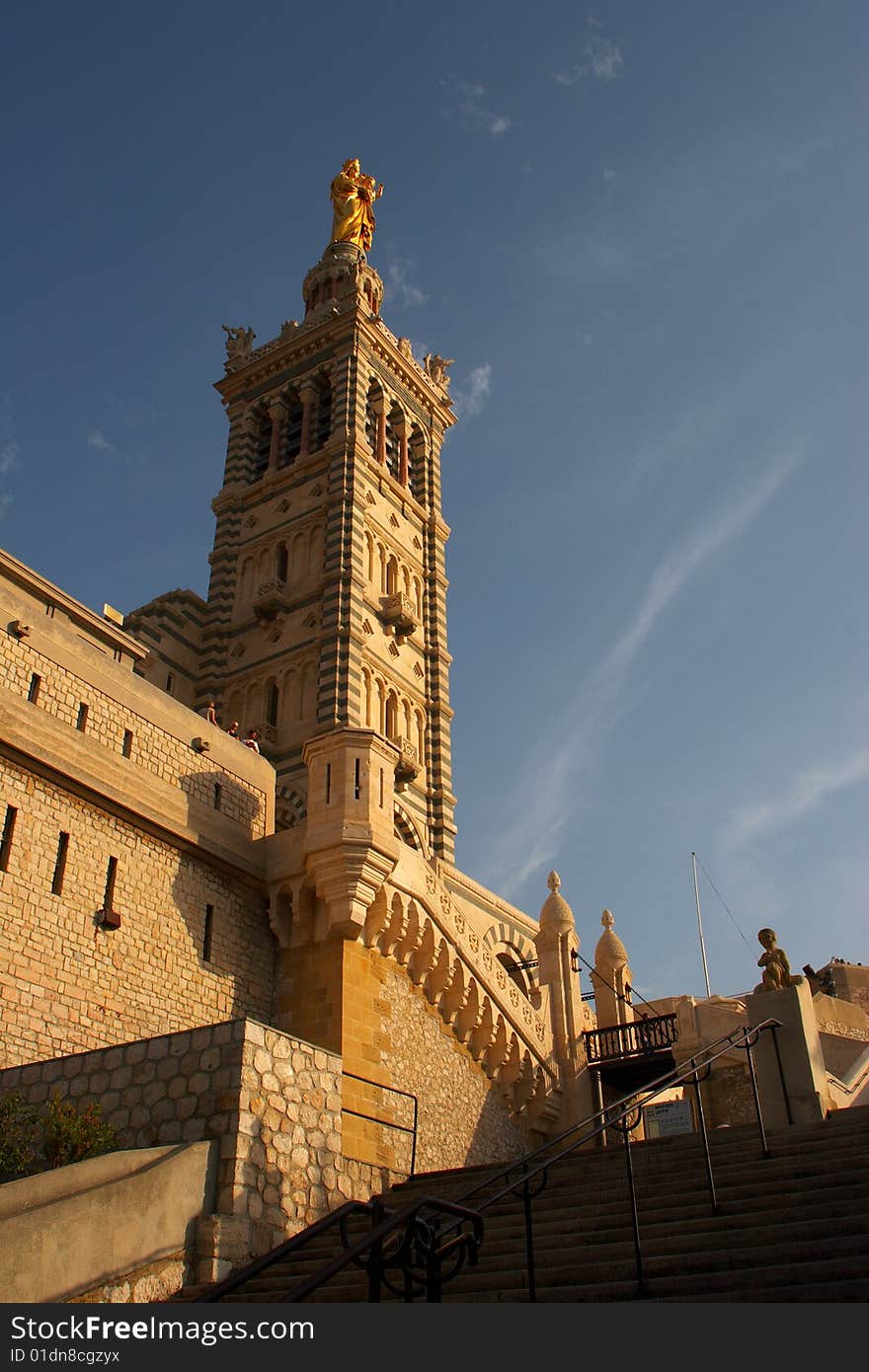 Churche Notre-Dame de la Garde. Churche Notre-Dame de la Garde