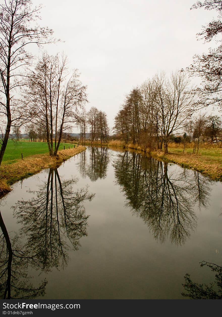 Photo of background with river and trees. Photo of background with river and trees