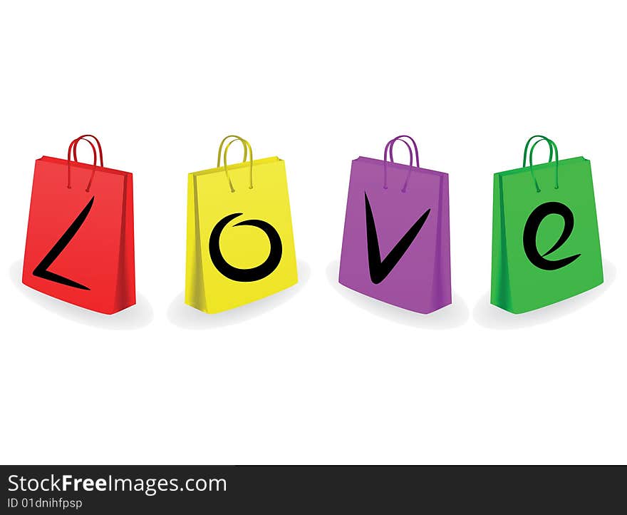 Collection Of Shopping Bags