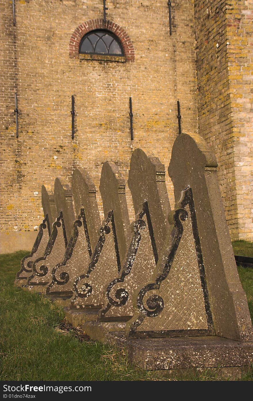 Tombstones in the same old style. Tombstones in the same old style.