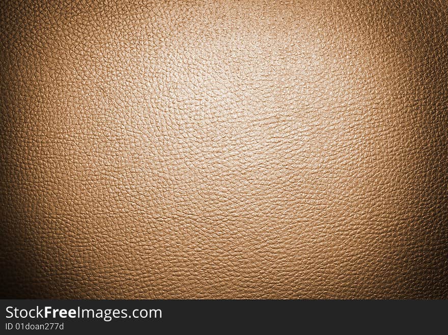 Brown leather textured background from skin of cow. Brown leather textured background from skin of cow