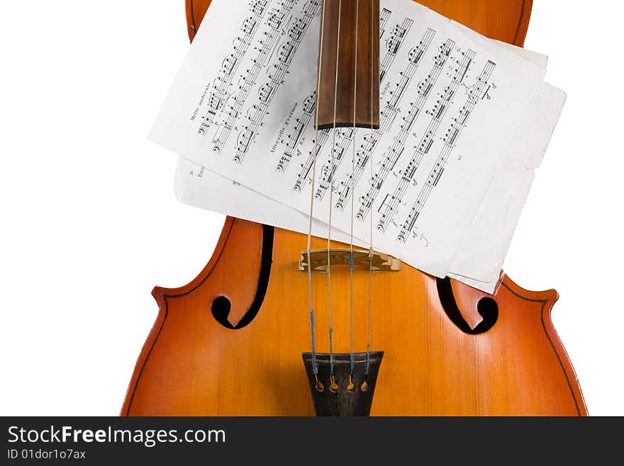 Cello With Notes