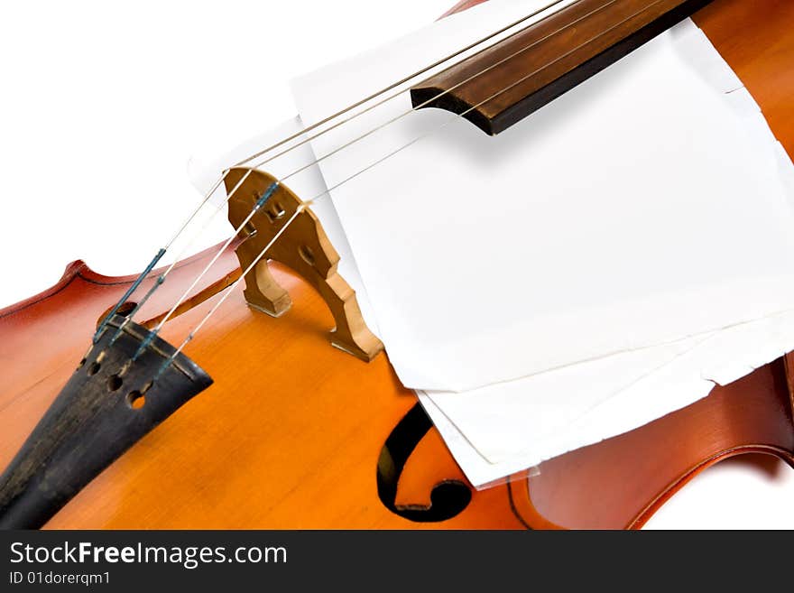 Cello With Notes