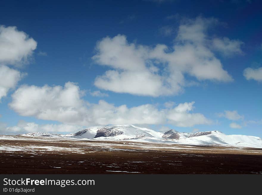 Beautiful clouds in the altiplano