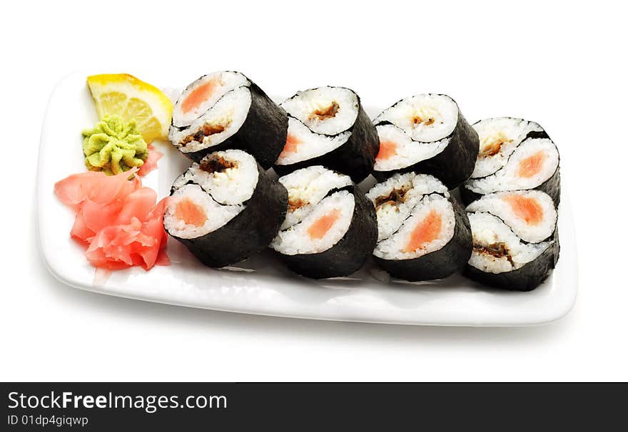 Japanese Cuisine - Rolls Yin Yang