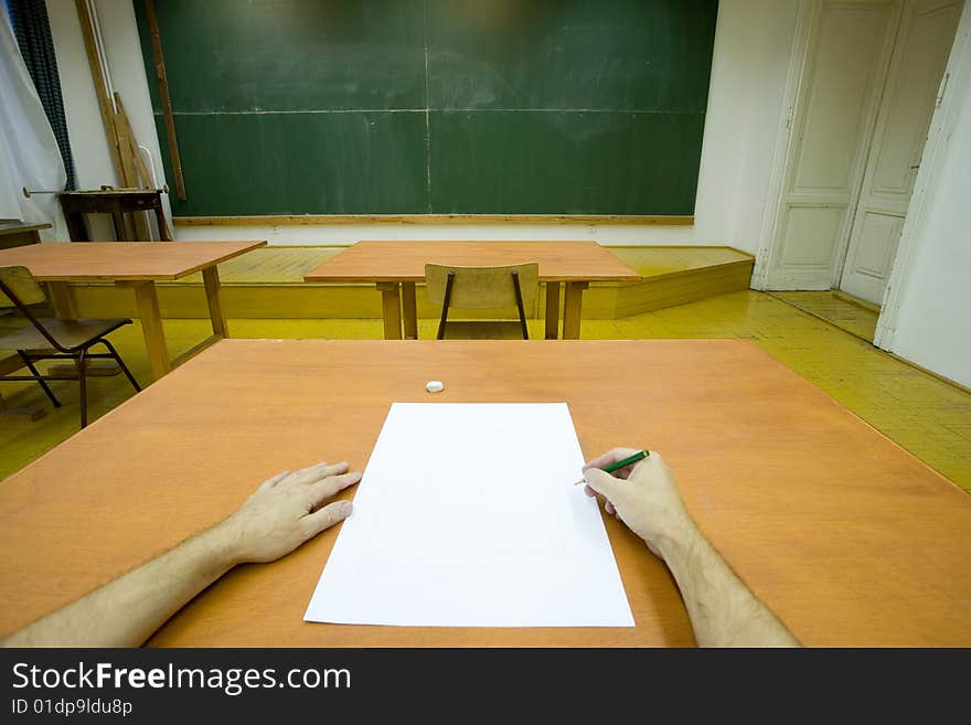 Empty Classroom