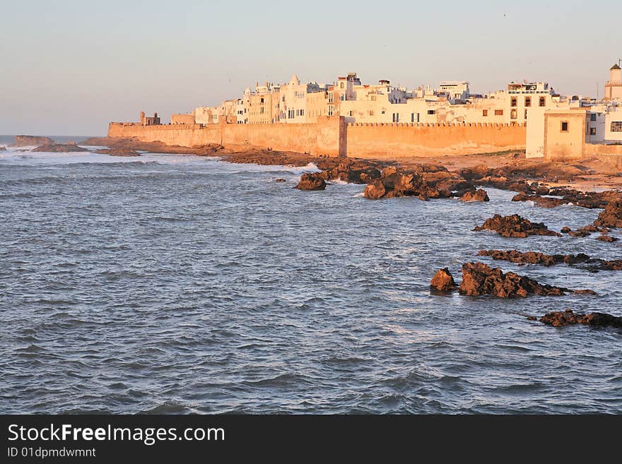 Essaouira, old Portuguese city in Morocco