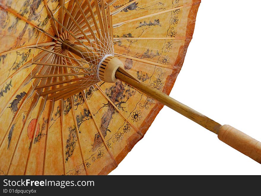 Detail of sunshade with Thai ornament