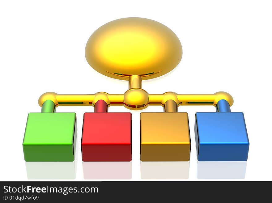 3d Network Connections