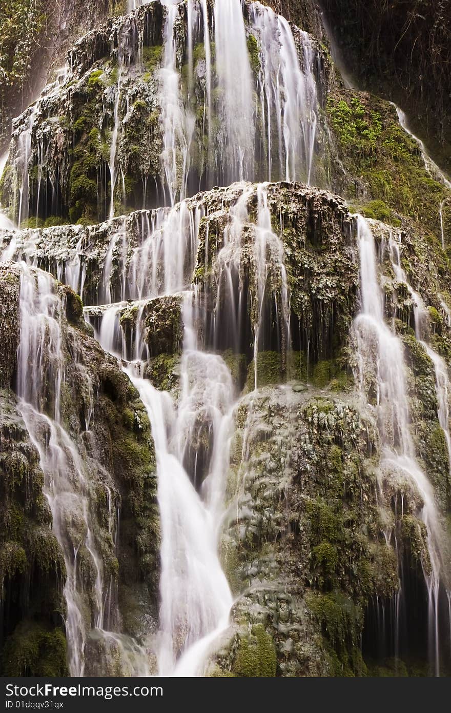 Beautiful waterfalls in the forest. Beautiful waterfalls in the forest.