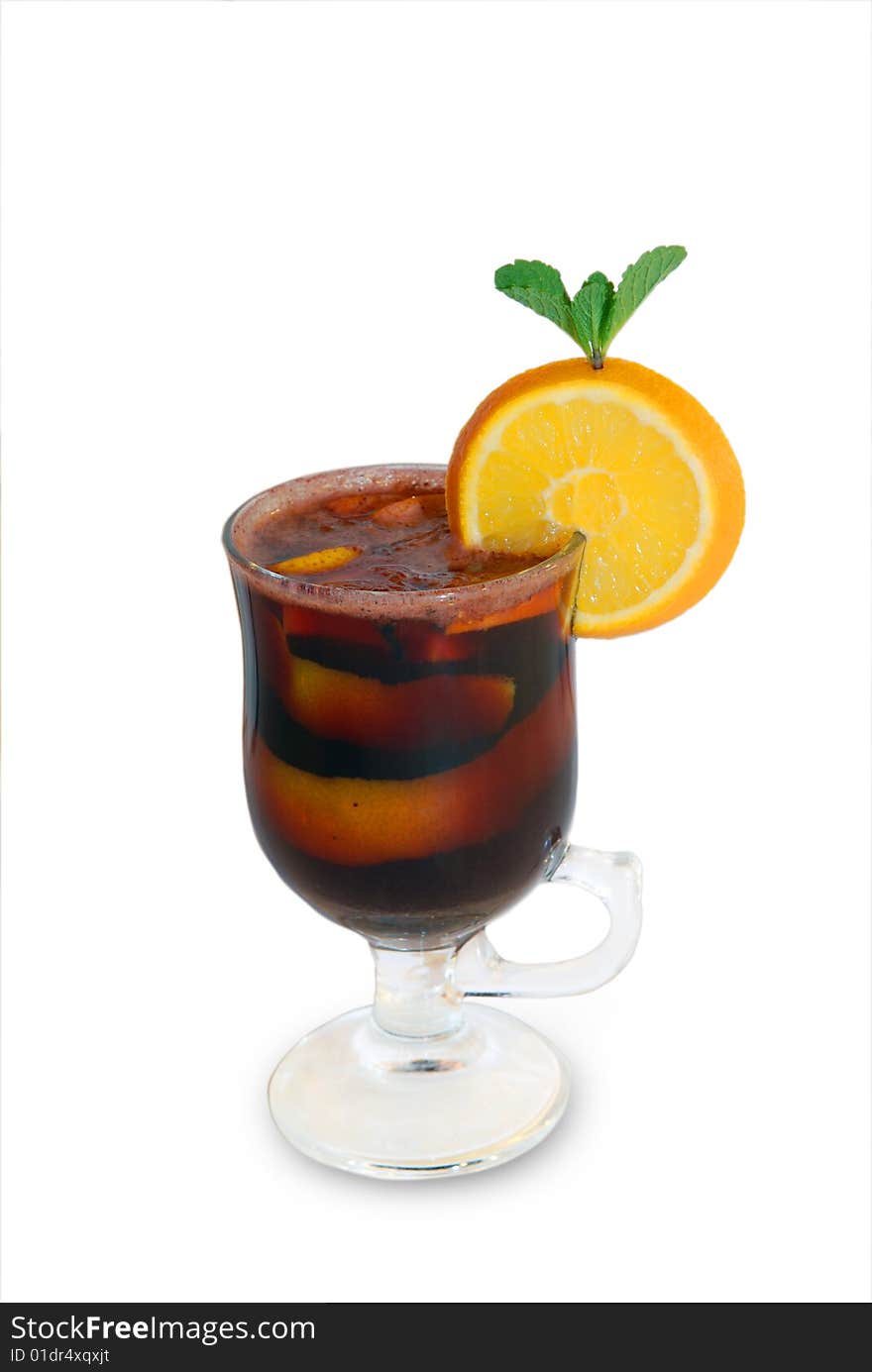 Citrus mulled wine