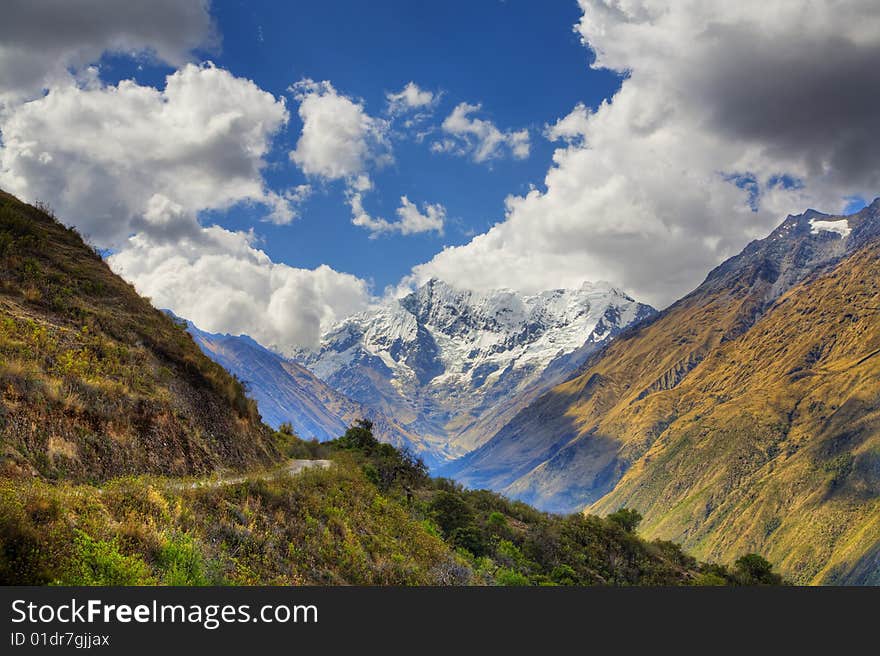 In The Andes